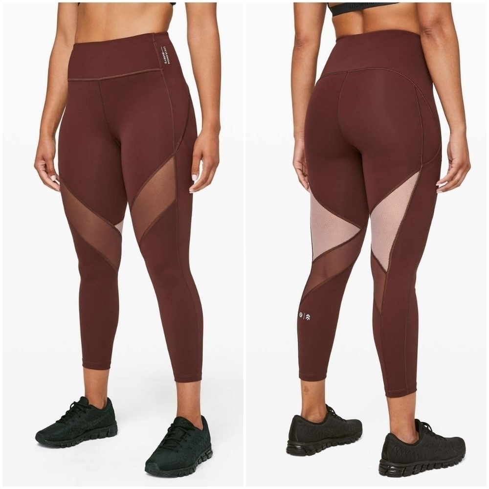 Lululemon x Barry's Stronger As One Tight 25" size 14 NWT